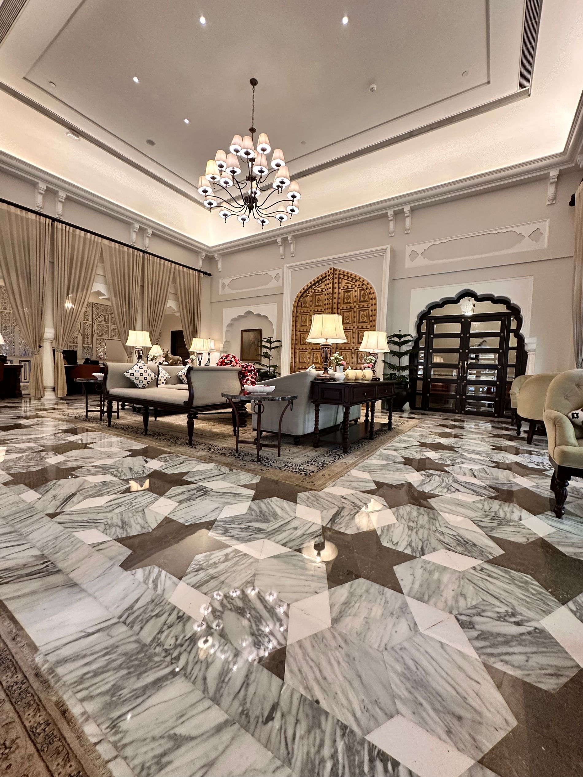 Luxuriöse Hotellobby